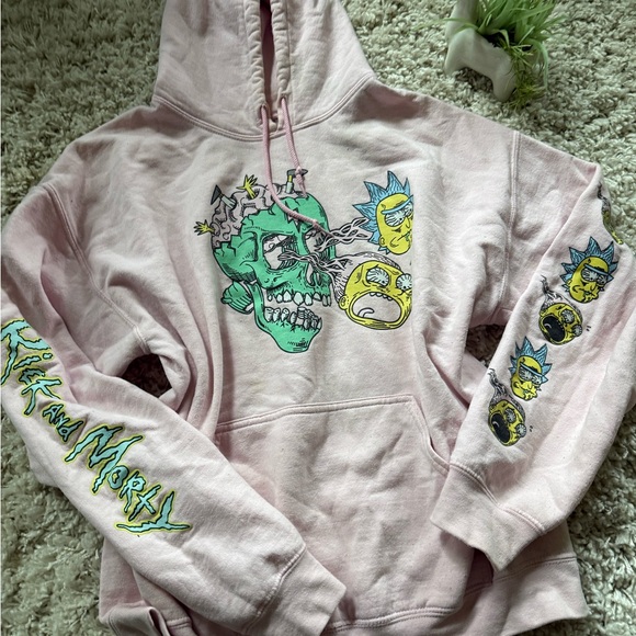 Rick and Morty skater large pastel pink cute hoodie
Size large - Picture 2 of 6